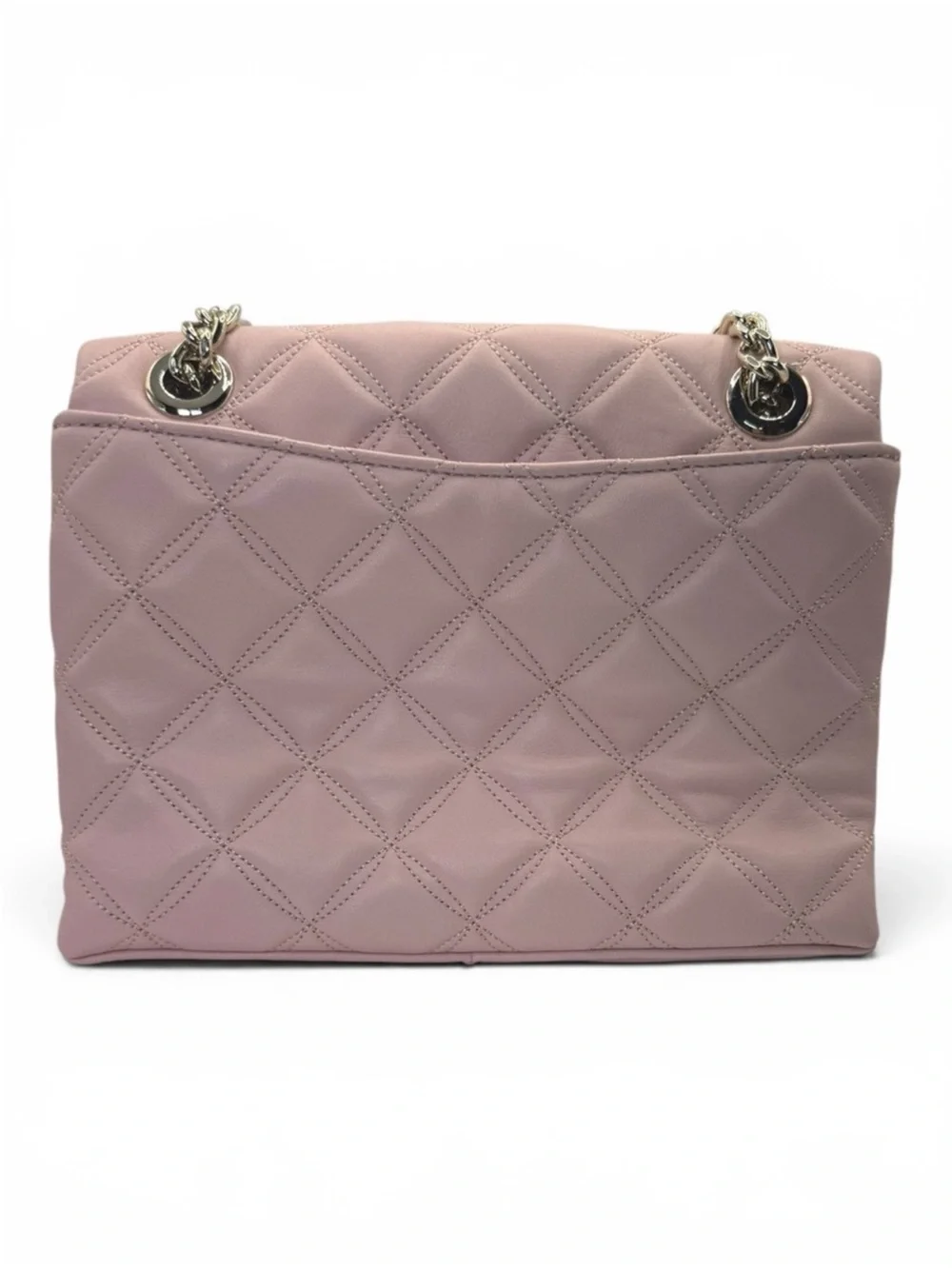 kate spade Blush Pink Quilted Chain Shoulder Bag with Matching Wallet